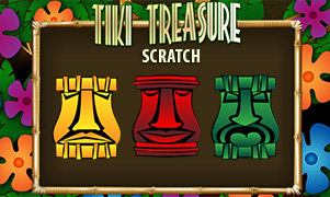 Scratch & Win – Tiki Treasure